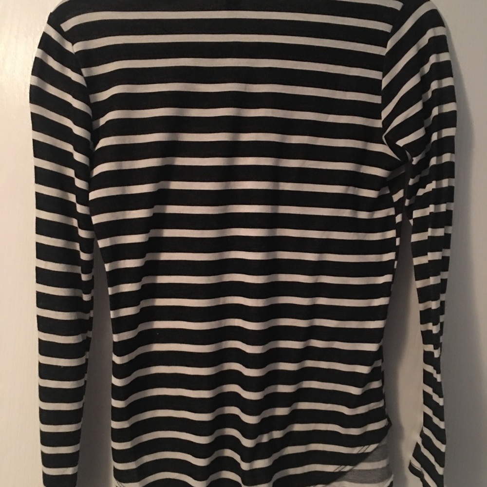 Striped long sleeve shirt